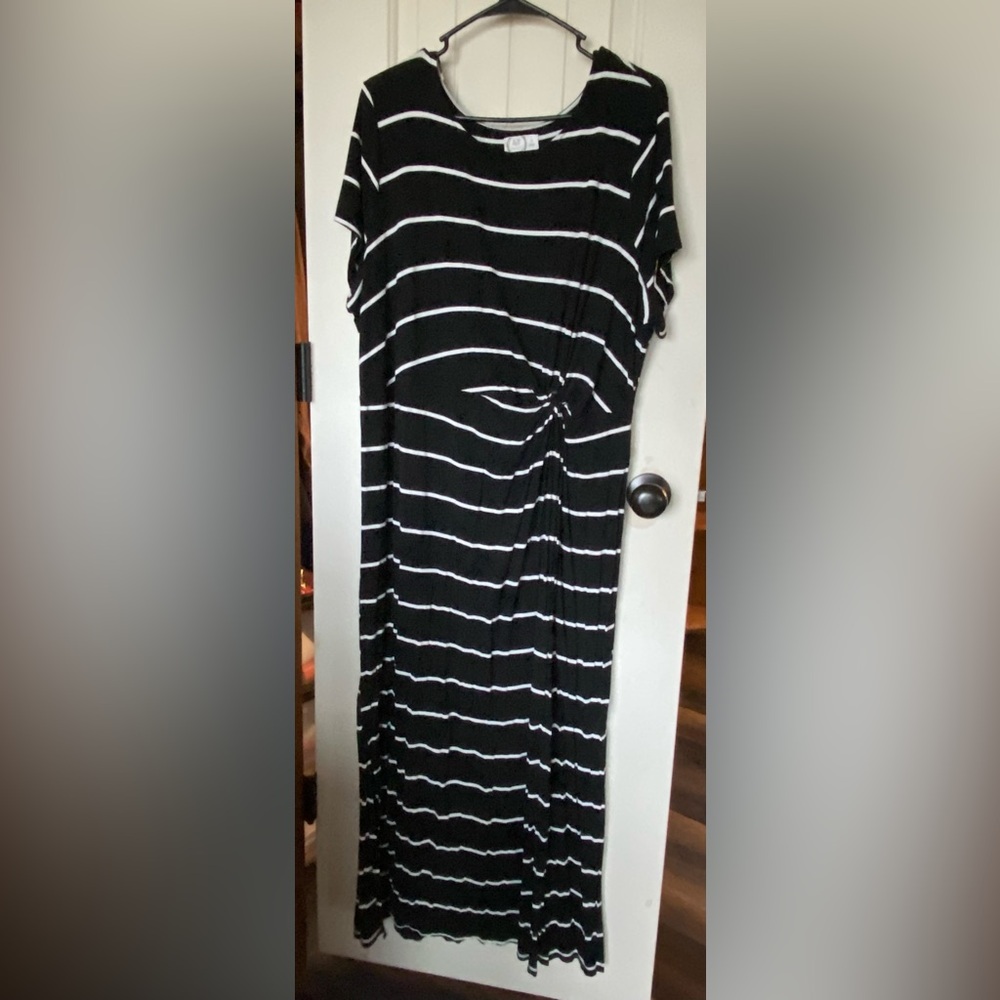 Maurices Striped Maxi Dress
